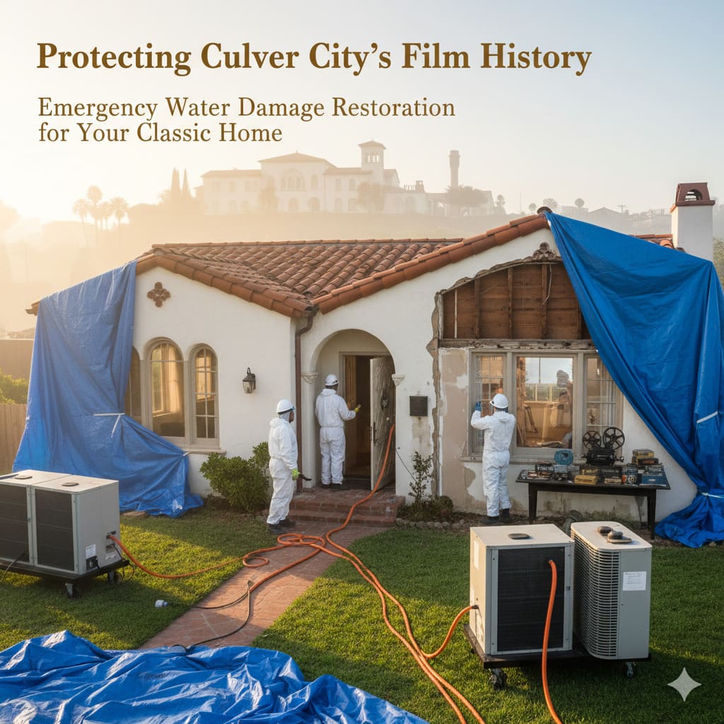 Protecting Culver City's Film History: Emergency Water Damage Restoration for Your Classic Home