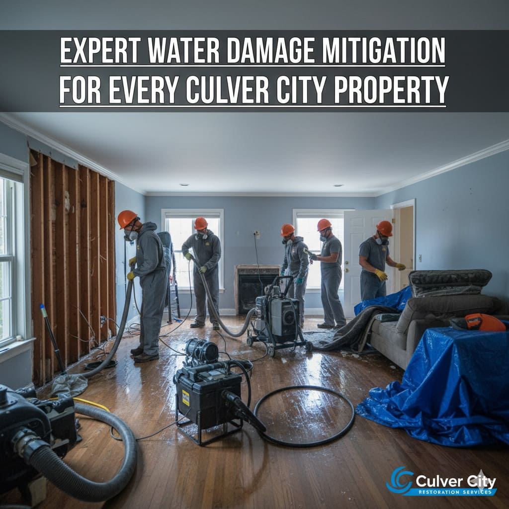 Expert Water Damage Mitigation for Every Culver City Property